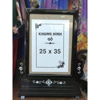 khung hình có chân 25x35 ( kt tấm hình 25x35)