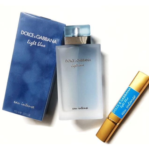 🌻 Mẫu thử nước hoa dolce &gabbana lightblue eau intense 10ml dạng xịt 🌻