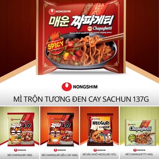 Mì Xào - Mì Trộn Cay - Mì Trộn Tương Đen NONGSHIM Hàn Quốc - Dạng Gói - Nhiều Hương Vị Lựa Chọn [SẴN]