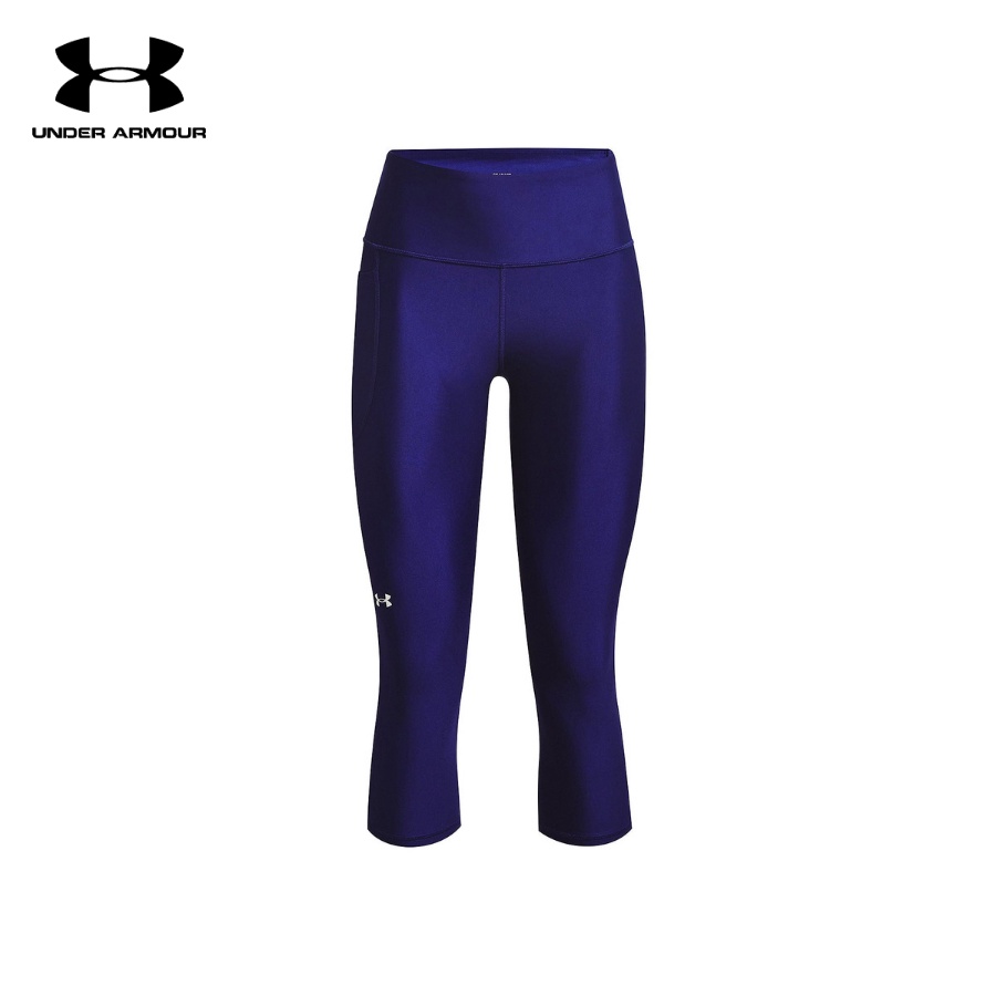 Quần legging thể thao nữ Under Armour HeatGear® Armour No-Slip Waistband Capris - 1365334-415