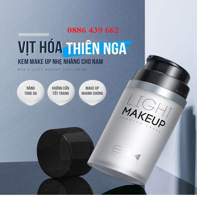 KEM TRANG ĐIỂM THẦN THÁNH CHO NAM GIỚI - LIGHT MAKEUP | BigBuy360 - bigbuy360.vn