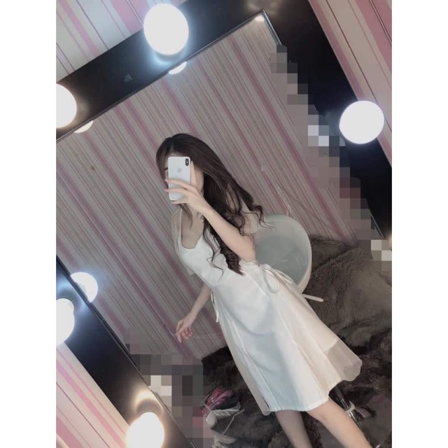 Đầm xòe phối lưới kèm quần chất sịn -hàng cao cấp | BigBuy360 - bigbuy360.vn