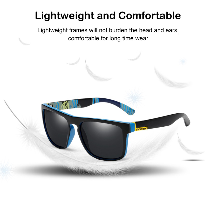 LOUISWILL outdoor polarized sunglasses for men and women