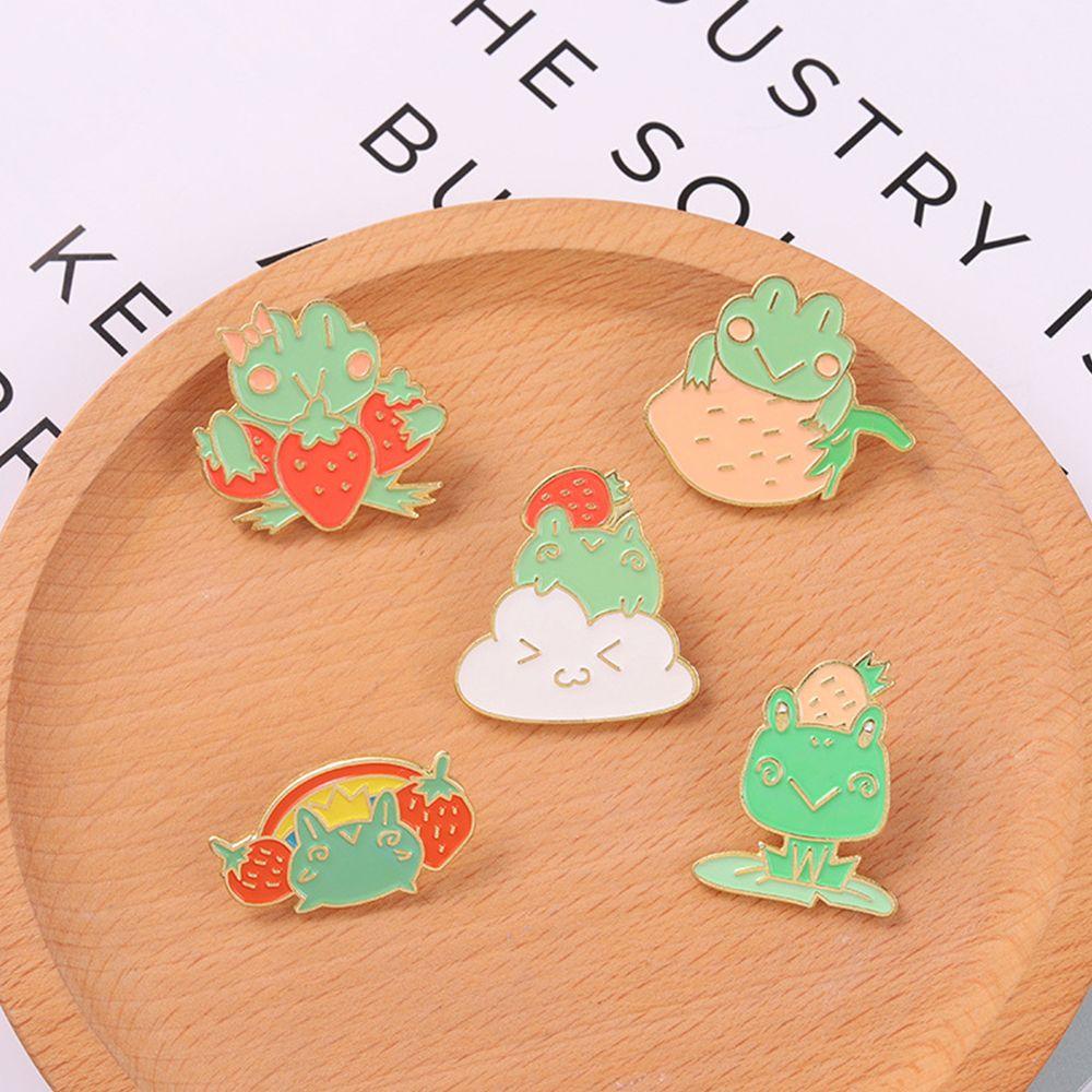 Huy Hiệu Cài Áo Kim Loại Tráng Men Họa Tiết Hoạt Hình