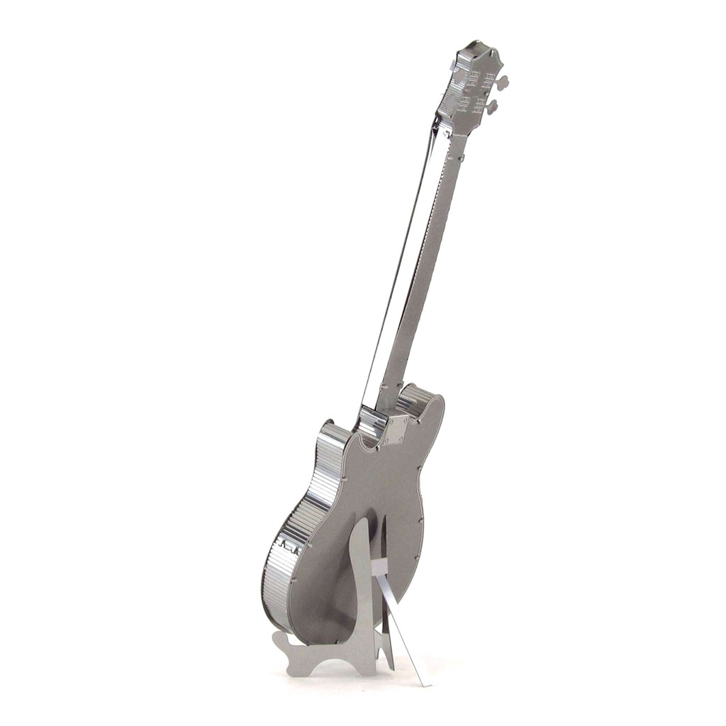 Đồ Chơi Mô Hình Kim Loại 3D Tự Lắp: Đàn Guitar Bass - EDC STUFF shop