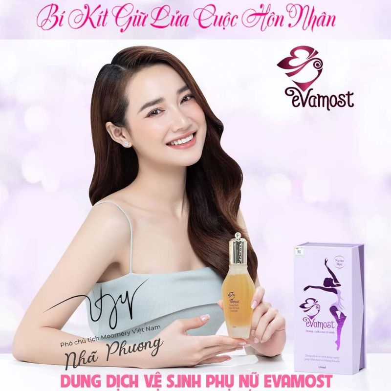 [CHÍNH HÃNG] Dung Dịch Vệ Sinh Phụ Nữ Evamost Moomery Nhã Phương 120ml