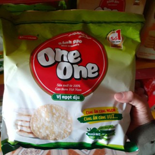 bánh gạo one one vị ngọt dịu gói to 230g