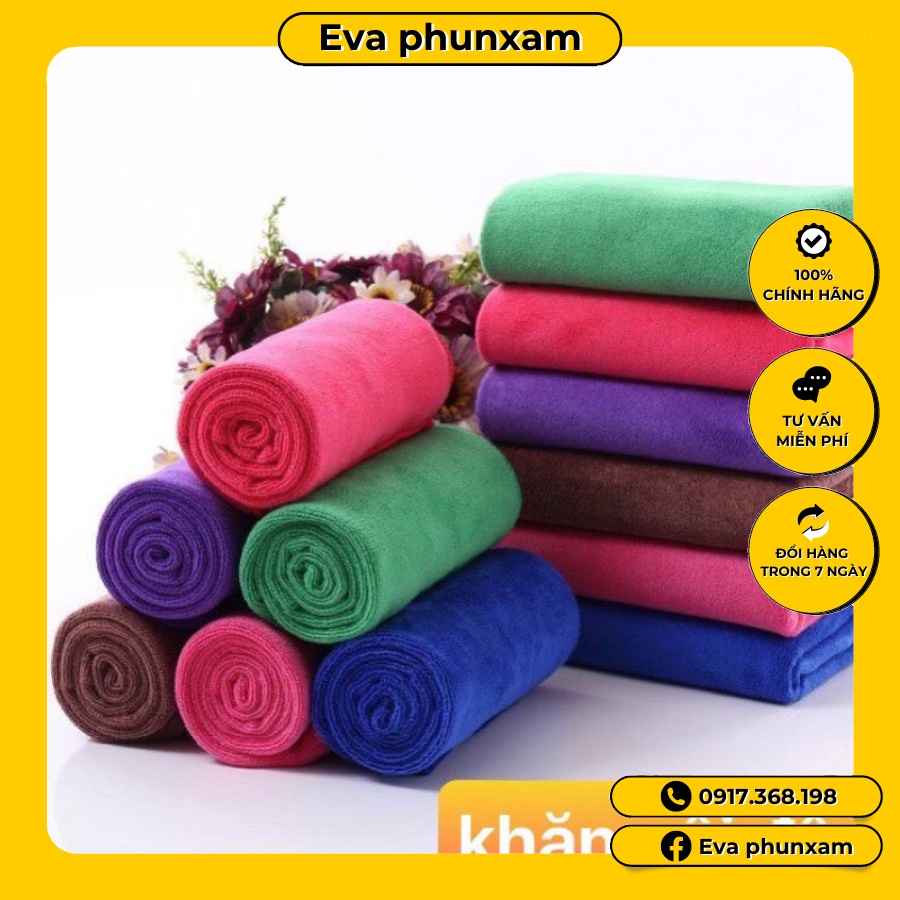 Khăn gội đầu spa 35*75 cm dùng trong spa thẫm mỹ viện