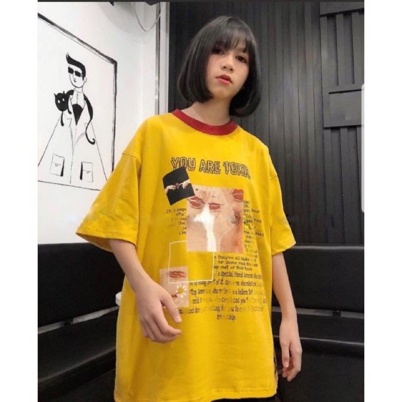 Áo thun you are toxic tay lỡ | BigBuy360 - bigbuy360.vn