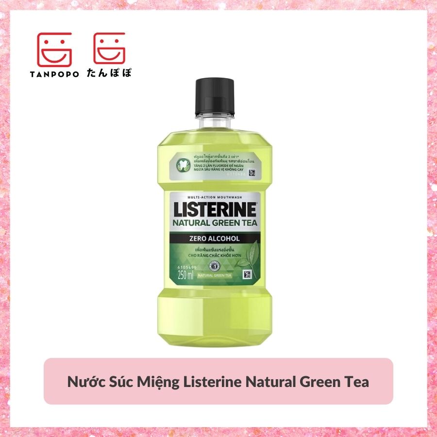 [Có sẵn] [Có sẵn] [Chính hãng] Nước Súc Miệng Listerine Natural Green Tea