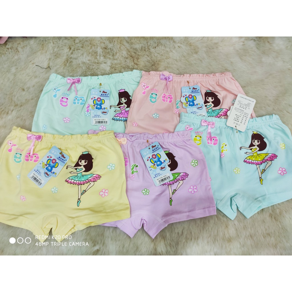 COMBO Quần đùi cotton bé gái