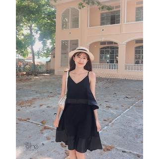 Đầm Maxi Hai Dây Suông SD07
