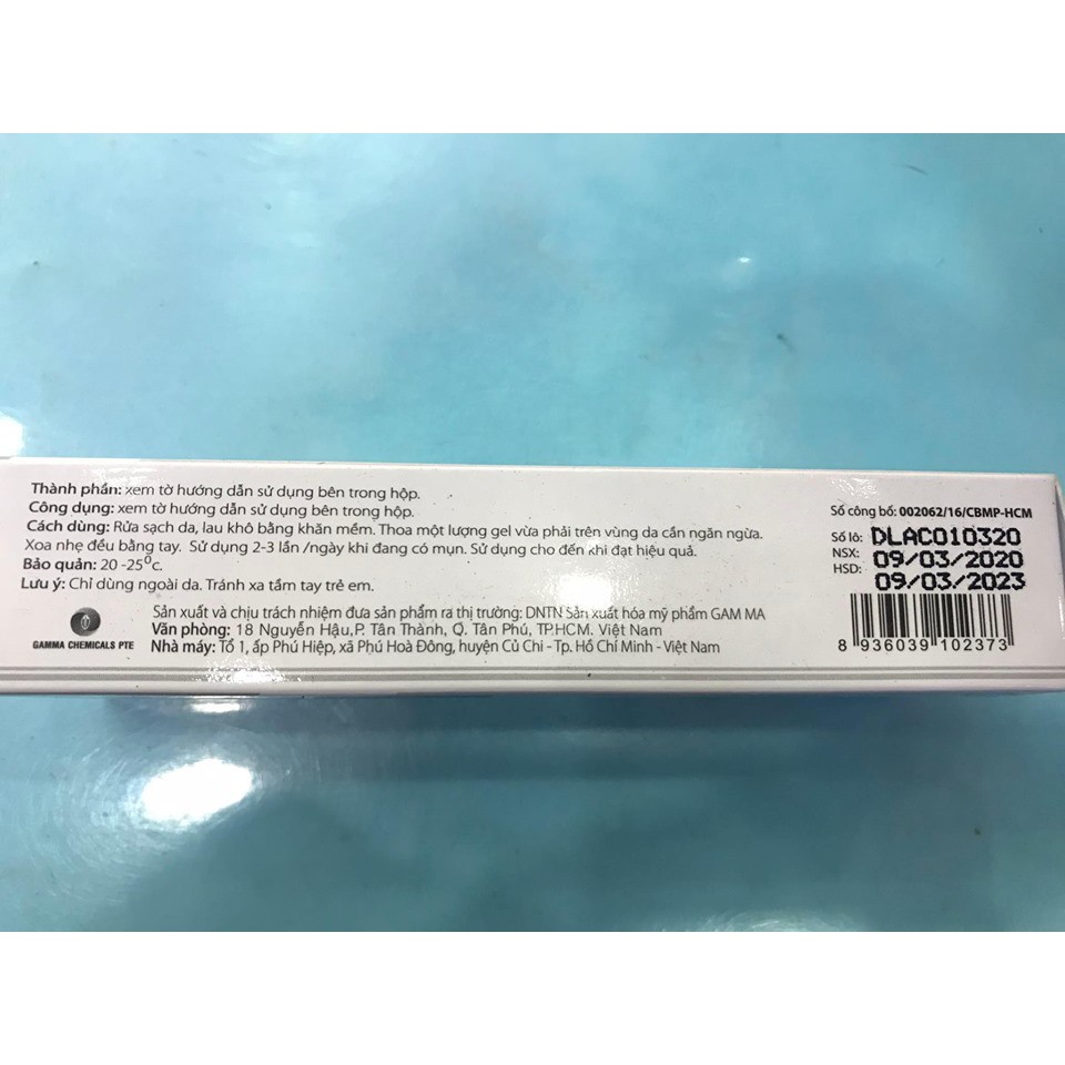 Dolly Acnes Gel 15g (NHÀ THUỐC Làn Da Đẹp) - Gel ngừa mụn và giảm thâm do mụn.