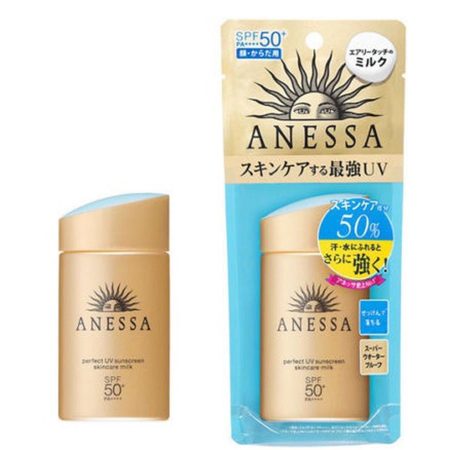 ( Video mua hàng)Kem chống nắng Anessa Perfect UV Sunscreen Skincare Milk