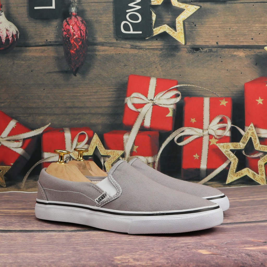 Giày Vns Lười Nam Xám Nhạt | BigBuy360 - bigbuy360.vn