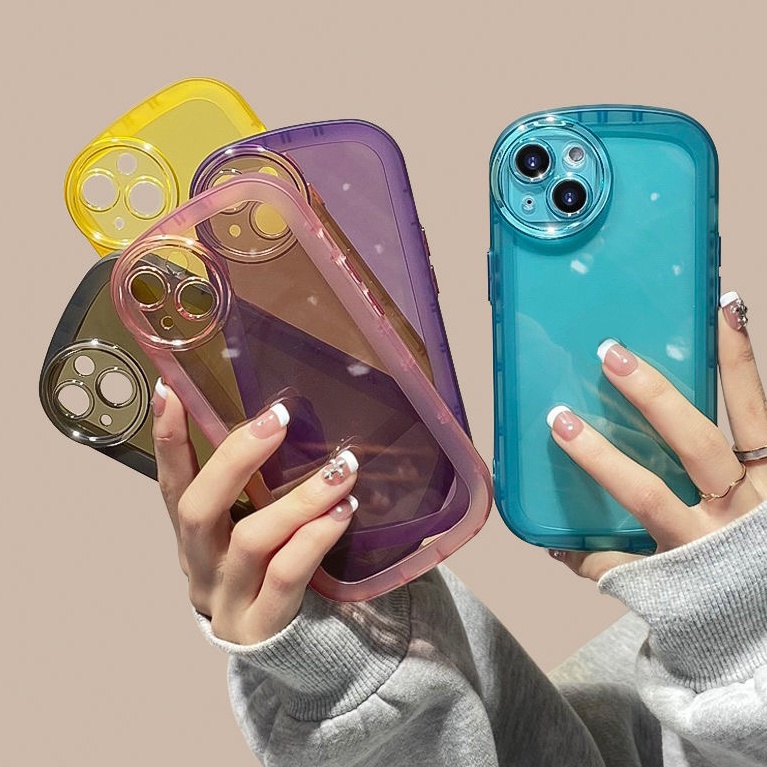 Ốp Điện Thoại Silicone Trong Suốt Cho iPhone 13 11 12 pro MAX 6 6s 7 8 Plus 7plus 8plus 6plus 6splus 7 + 8 + X XR XS MAX 11Pro