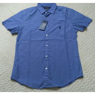 Áo Sơmi nam ngắn tay hiệu Polo Ralph Lauren size S (55-60kg)