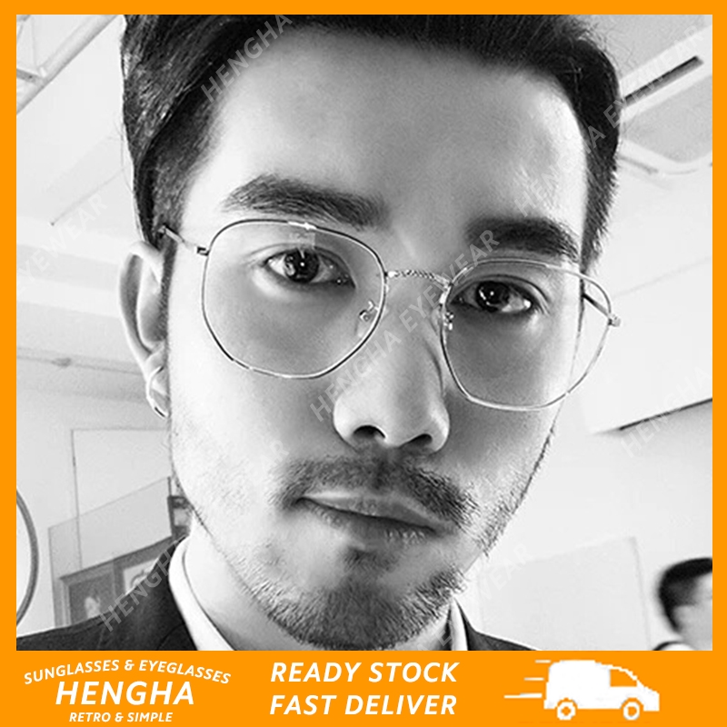 Kính râm gọng đa giác phong cách Hàn Quốc cho nam