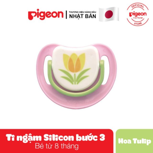 Ty ngậm Pigeon bước 3 cho bé từ 8 tháng