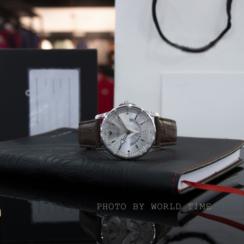 Đồng hồ nam Sunrise DM1116SWA full hộp, thẻ BH 3 năm, kính sapphire chống xước, chống nước | BigBuy360 - bigbuy360.vn