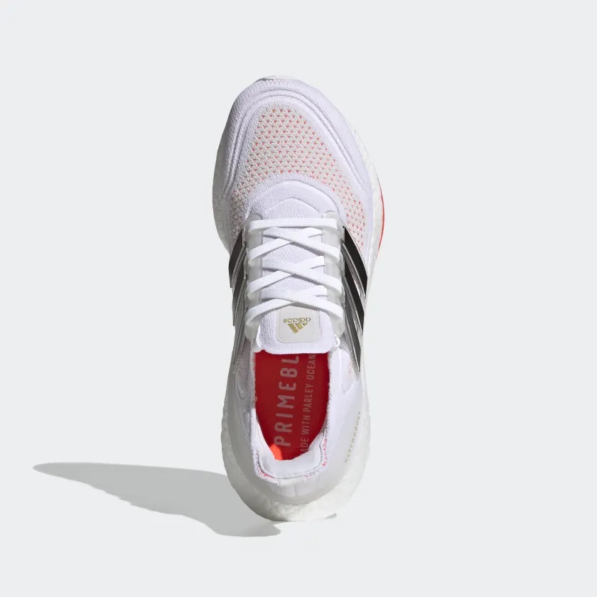 Giày Chạy Bộ Ultraboost 21 Tokyo CHÍNH HÃNG Adidas Ultraboost 21 Tokyo White Solar Red [S23840] - Simple Sneaker