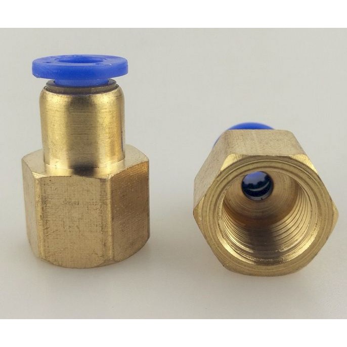 Đầu cút nối thẳng ren trong khí nén phun sương PCF các cỡ