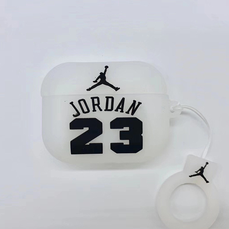 Vỏ đựng bảo vệ hộp sạc cho tai nghe Airpods 1 / 2 Pro Aj Jordan 23