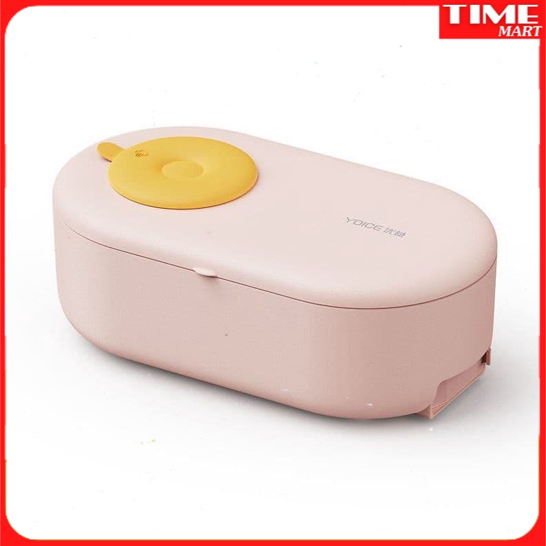 Hộp cơm cắm điện YOICE Y-BDH1 3 ngăn, hâm nóng, giữ nhiệt cho thức ăn, dung tích 750ml