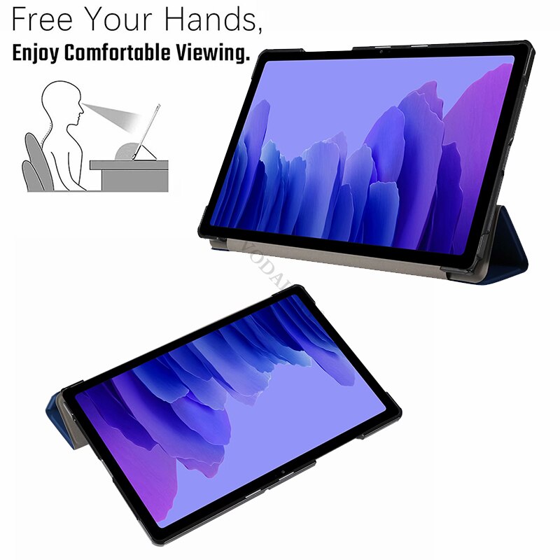 Bao da máy tính bảng thiết kế từ tính cho Samsung Galaxy Tab A7 2020 10.4 SM-T500 T505