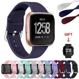Mềm Dây Đeo Thay Thế Chất Liệu Silicon Màu Trơn Thời Trang Cho Fitbit Versa / Versa Lite / Versa 2