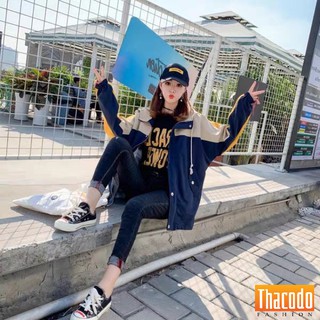 Áo Khoác Dù Phối Màu Có Nón Cực Chất