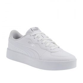 Giày Thể Thao Sneaker Nữ Puma Skye Clean All White - Deestore VN