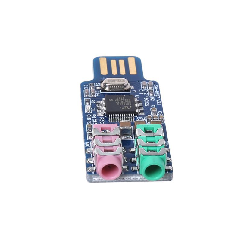 Card Âm Thanh Sup Cm108 Usb Cho Máy Tính