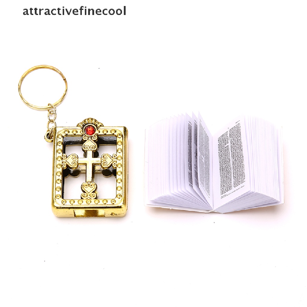 Móc Khóa Hình Quyển Sách Kinh Thánh Mini Dễ Thương