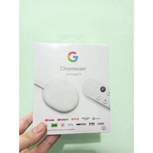 Google Chromecast with Google Tivi 4K-Điều khiển giọng nói