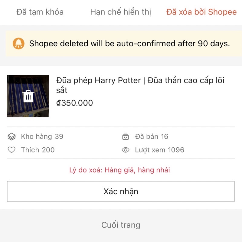Đũa phép Harry Potter đũa thần phù thủy lõi sắt