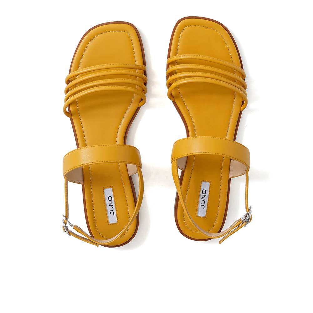 JUNO - Giày sandal bệt đế giả gỗ - SD01098 HOT