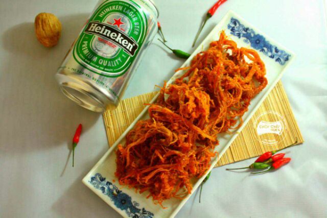 500gr Khô Bò sợi nhà làm