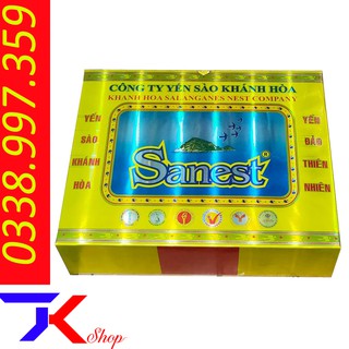 Nước yến Khánh Hòa SANEST lọ 70ml X 6
