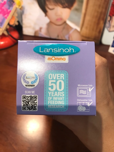 Bình sữa Lansinoh Momma 240ml cho bé sơ sinh bé nhỏ