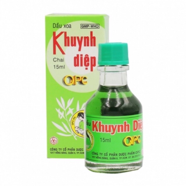 [Chính hãng] Dầu Khuynh Diệp OPC 15ml  Date mới