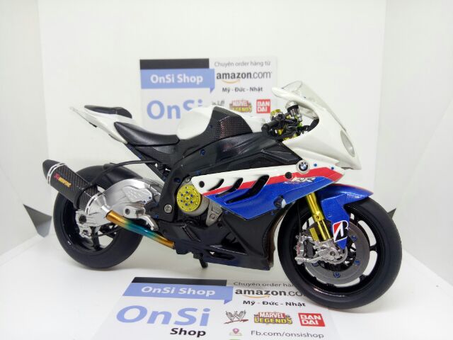 BMW S1000RR MÔ HÌNH XE MOTO MAISTO ĐỘ TAMIYA TỈ LỆ 1/12