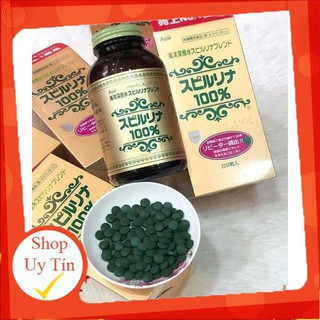 Tảo nhật, tảo xoắn nhật, tảo vàng, tảo spirulina nội địa nhật bản hộp 2200 viên