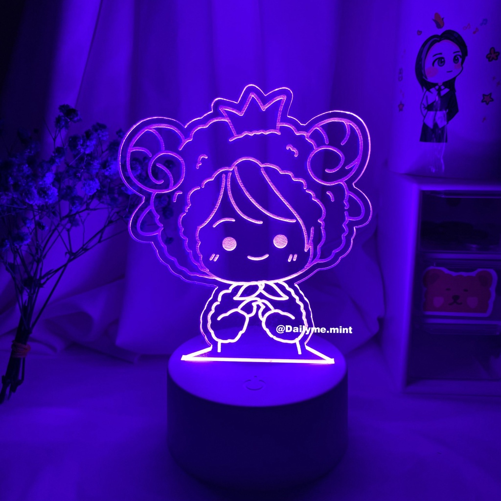 Đèn Ngủ Led 3D Cung Hoàng Đạo - dailyme
