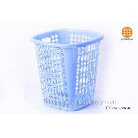 (Rẻ vô địch) Sọt rác nhựa vuông thái có tay cầm Việt Nhật- 5120- 5130- 5140