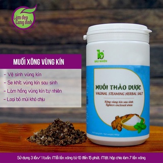 Muối xông se khít vùng kín