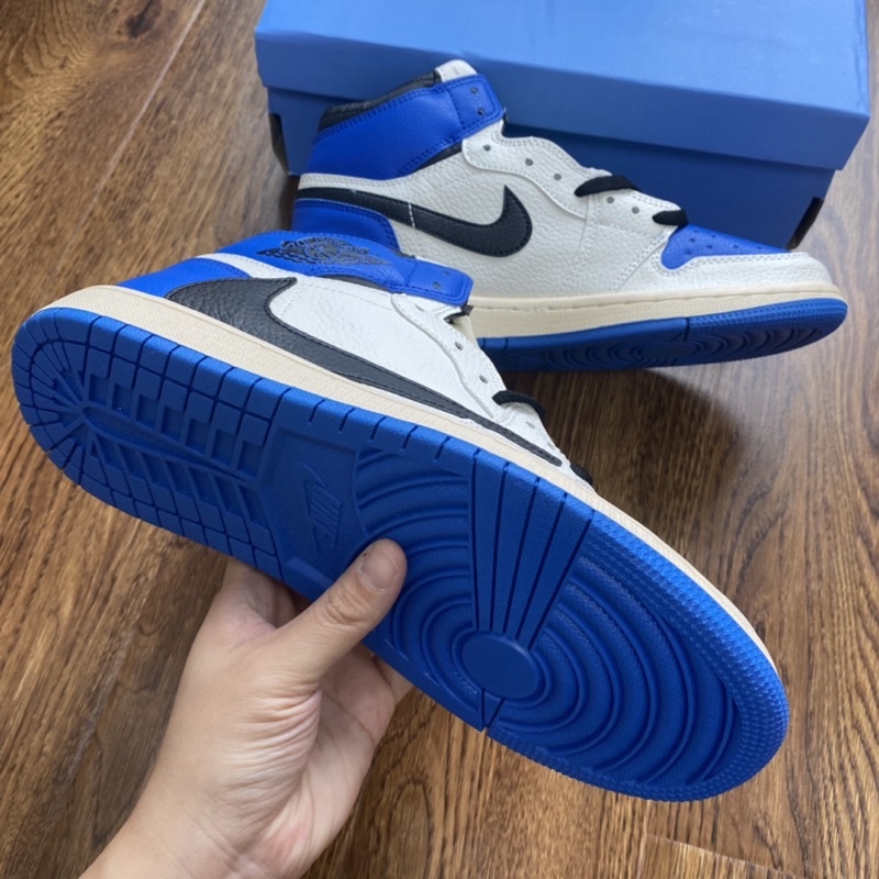 Giầy Jordan 1 Travis xanh cao siêu đẹp Fullbox