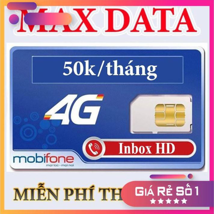 Sim 4G Mobifone CF60/DTHN Không Giới Hạn Dung Lượng