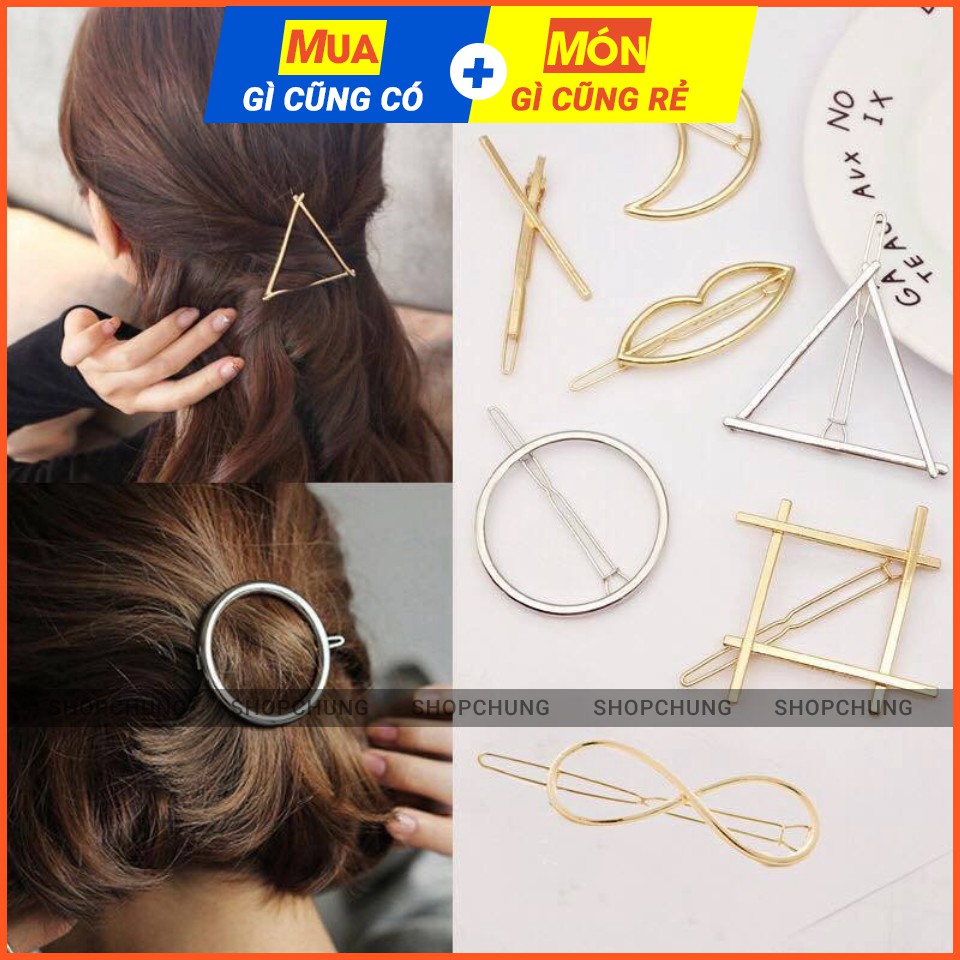 [SIÊU RẺ] kẹp tóc nhiều hình