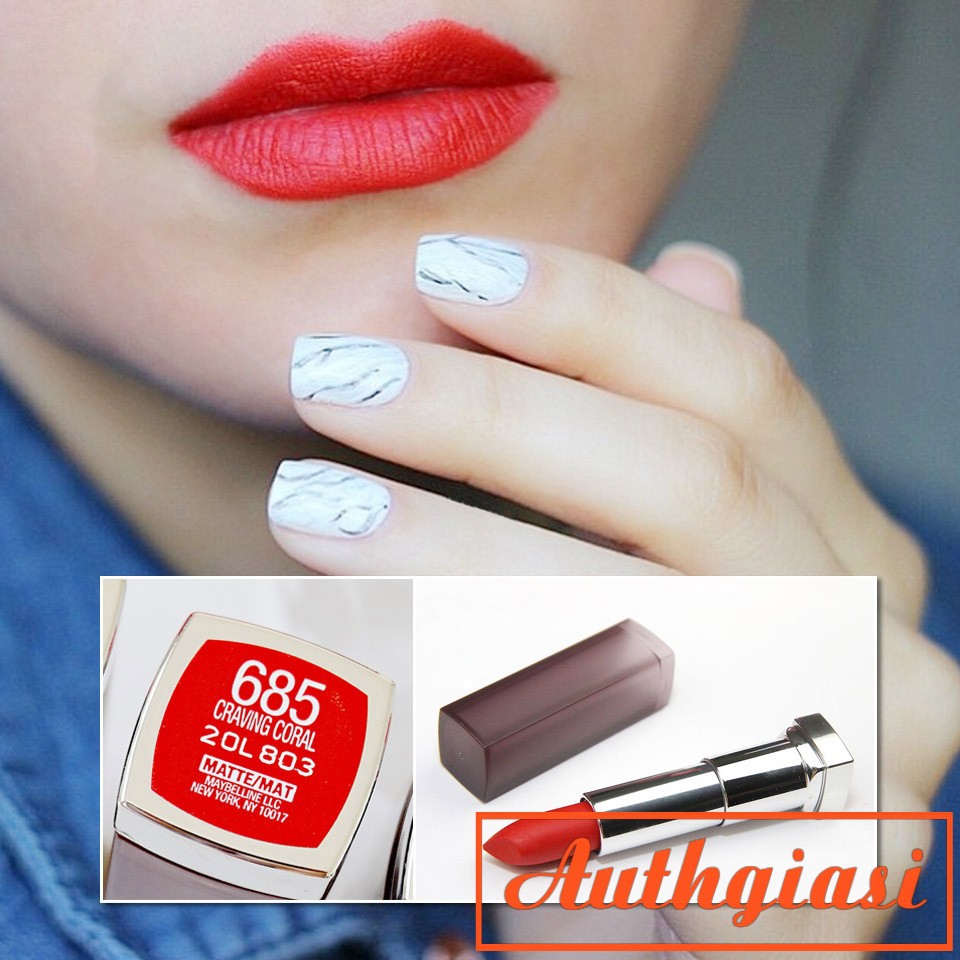 Son thỏi Maybelline Creamy Matte Lipstick vừa lì vừa dưỡng | BigBuy360 - bigbuy360.vn
